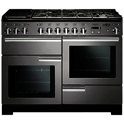 Rangemaster Professional Deluxe 110 Dual Fuel Range Cooker Stainless Steel Rangemaster Professional Deluxe 110 Dual Fuel Range Cooker Stainless Steel